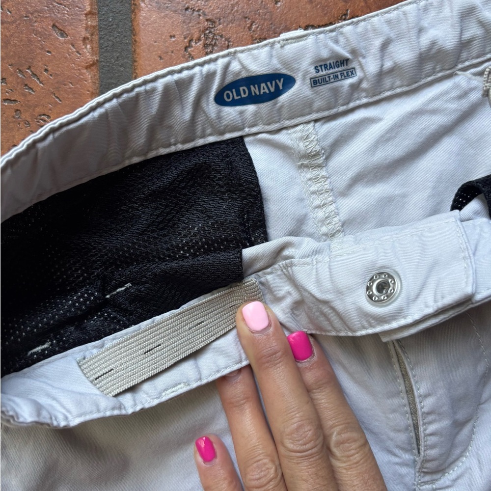 Old Navy Light Gray Shorts